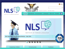 Tablet Screenshot of nls-institute.com